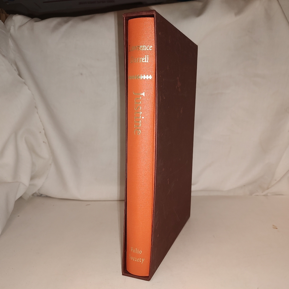 Justine By Lawrence Durrell 2008 The Folio Society New W/Slipcase New View 2